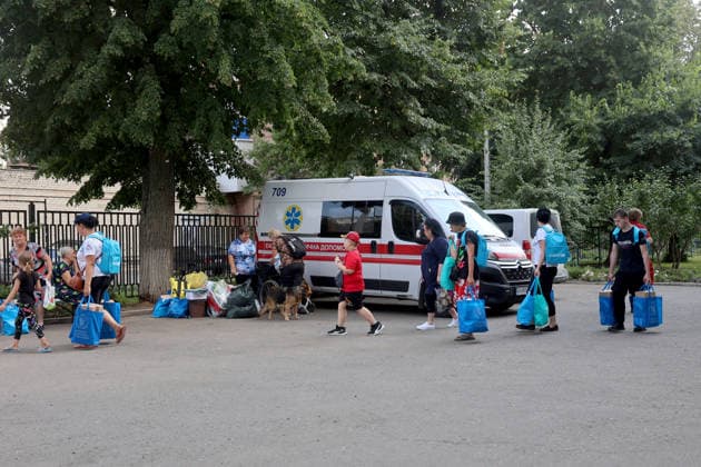 Ukraine-Krieg, Evakuierungen in Charkiw
