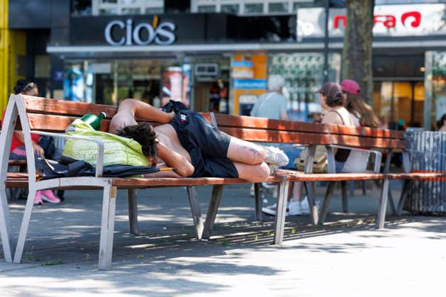 Österreich, Hitze in Wien