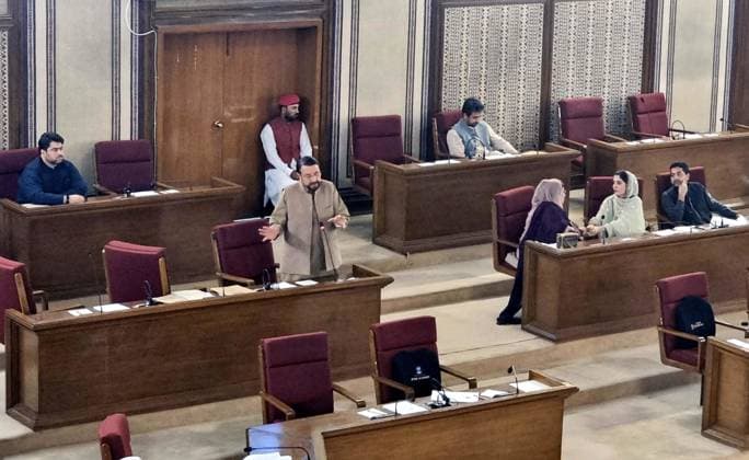 Pakistan, Versammlungssitzung in Quetta