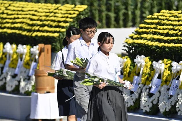 Japan, Gedenken zum 81. Jahrestag des Atombombenabwurfs auf Hiroshima