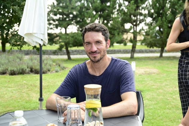Celebrity, Felix Neureuther bei Dreharbeiten zu ARD-Doku UnsereKinder in Meuselwitz