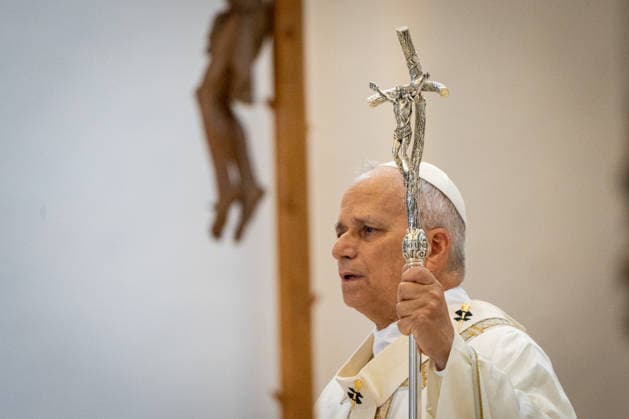 Italien, Papst Leo XIV. Messe in Assisi