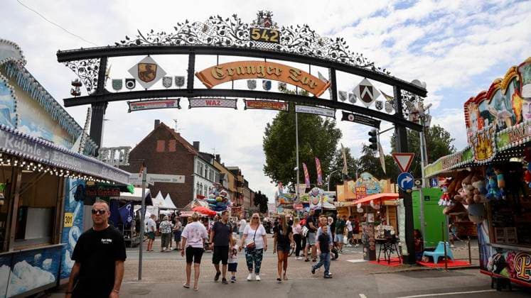 NRW, Cranger Kirmes in Herne