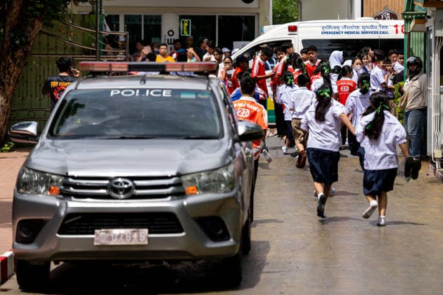 Thailand, Schüsse an Schule nahe Bangkok in Nonthaburi