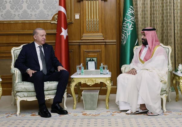 Saudi-Arabien, Mohammed bin Salman empfängt Recep Tayyip Erdogan in Mekka