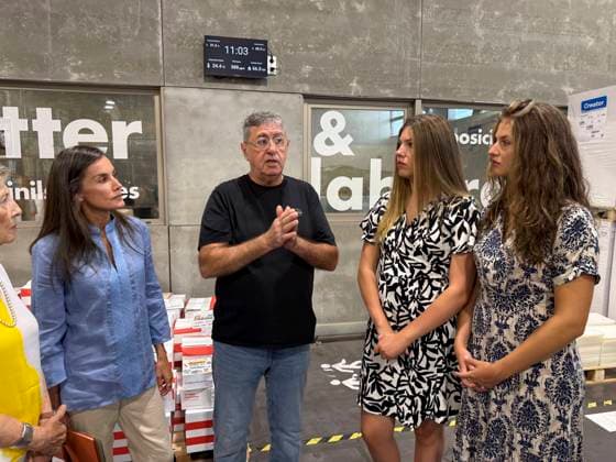 Royals, Königin Letizia, Prinzessin Leonor und Prinzessin Sofia von Spanien besuchen Esment-Stiftung in Mallorca