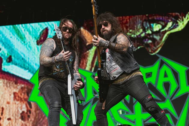 Musik, Bloodstock Festival, Municipal Waste Konzert