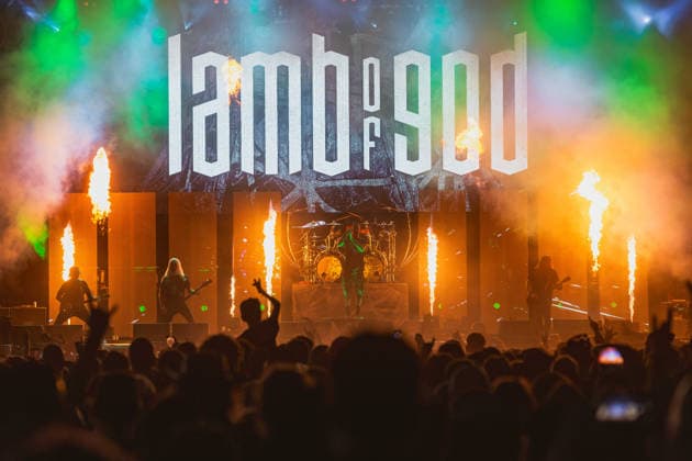 Musik, Bloodstock Festival, Lamb of God Konzert