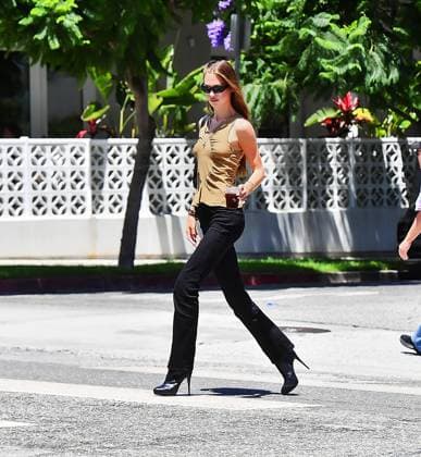 Celebrity, Meredith Mickelson in West Hollywood