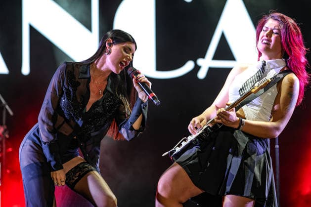 Musik, Bianca Atzei Konzert in Sanremo
