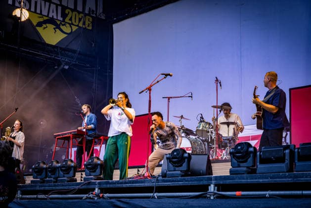 Taubertal Festival in Rothenburg ob der Tauber, Kaffkiez Konzert