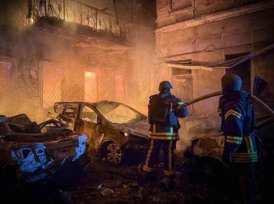 Ukraine-Krieg, Schäden durch russischen Angriff auf Odessa