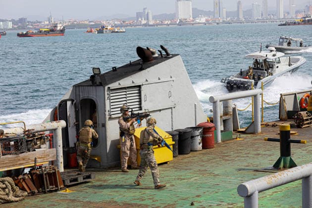 Panama, Internationale Militärübung Panamax zum Schutz des Panamakanals