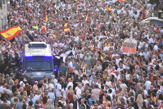 Spanien, Enough Is Enough Protest in Ceuta