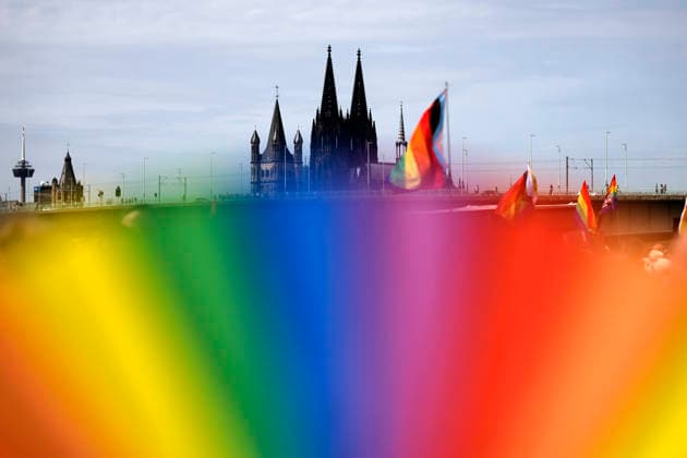 Deutschland, Solidaritäts-Demonstration in Köln