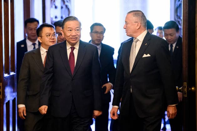 Australien, Staatsbesuch von President To Lam in Sydney