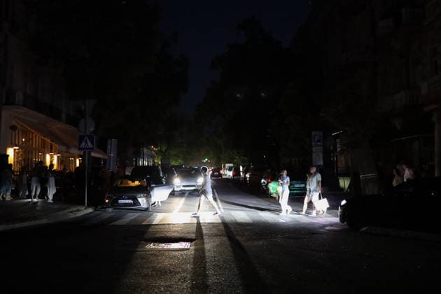 Ukraine-Krieg, Stromausfall in Odessa