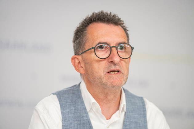 Saarland, Landespressekonferenz in Saarbrücken