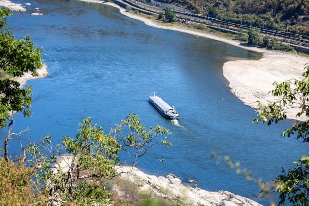 Niedrigwasser Mittelrhein