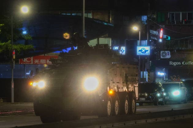Taiwan, Militärübung Han Kuang in Taipeh