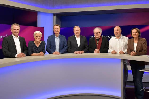 ARD-Talkshow maischberger in Berlin