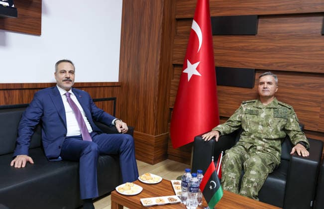 Tripolis, Hakan Fidan zu Gast in Libyen