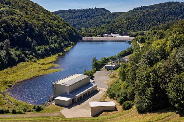 Niedersachsen, Sommerliche Eindrücke von der Odertalsperre im Harz