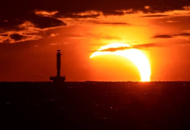 Sonnenfinsternis, Eindrücke aus Russland