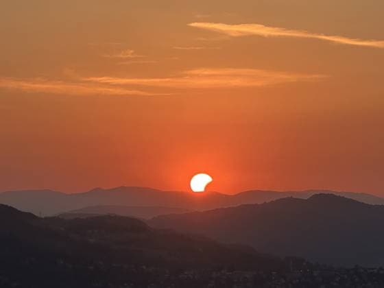 Sonnenfinsternis, Eindrücke aus Bosnien und Herzegowina