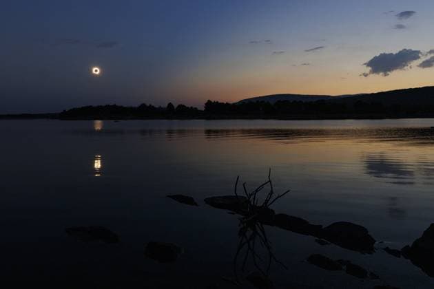 Sonnenfinsternis, Eindrücke aus den Niederlanden