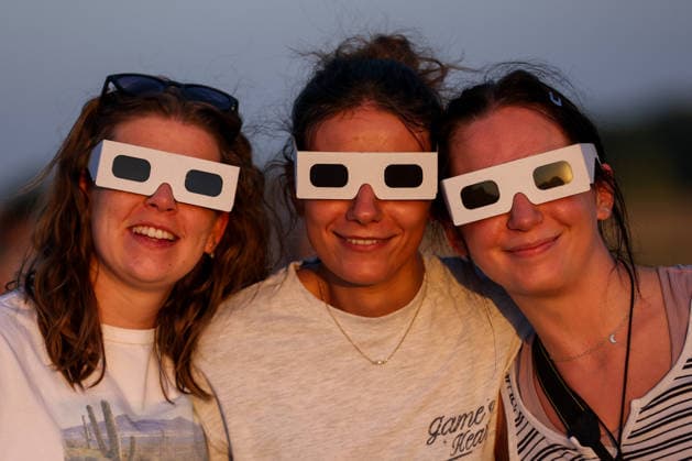 Sonnenfinsternis, Eindrücke aus Kroatien