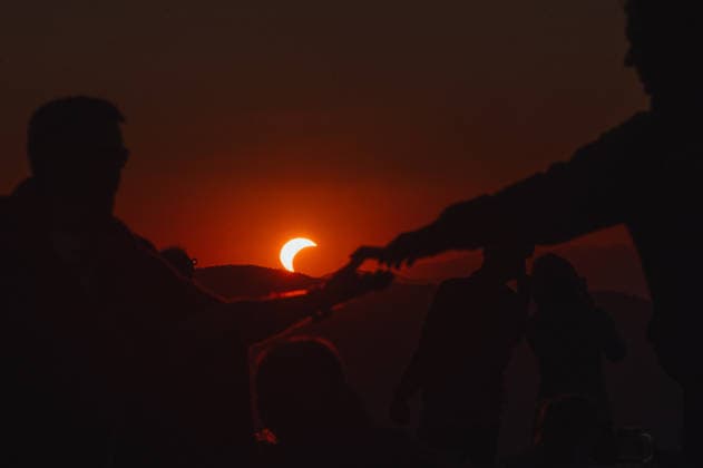Sonnenfinsternis, Eindrücke aus Slowakei