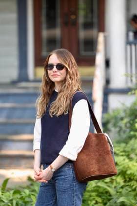 Celebrity, Emma Stone und Tim Robbins bei Dreharbeiten zu Catch in New York