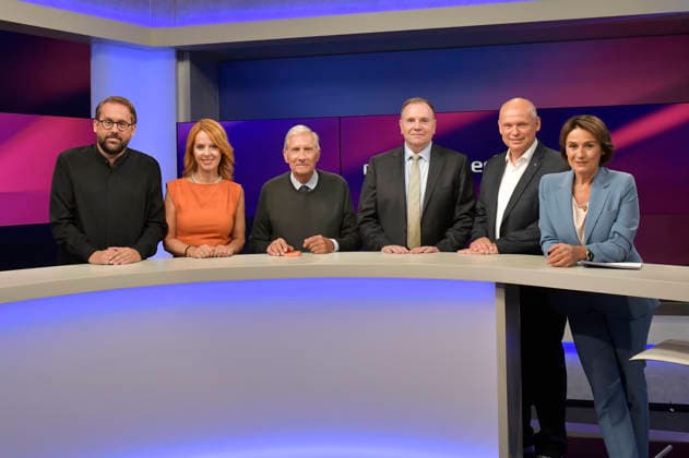 ARD-Talkshow maischberger in Berlin