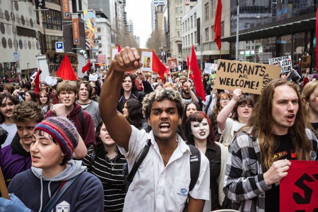 Australien, Proteste gegen Pauline Hanson und One Nation