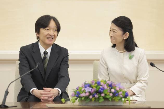 Royals, Japan, Kronprinz Fumihito und Kronprinzessin Kiki vor Paraguay-Reise in Tokio