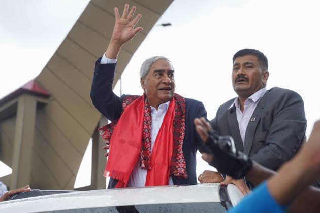 Nepal, Sher Bahadur Deuba kehrt nach Kathmandu zurück