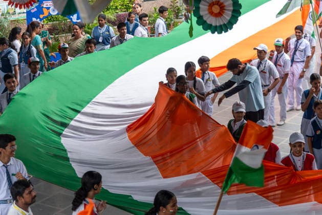Indien, Feierlichkeiten am Tag vor dem Unabhängigkeitstag