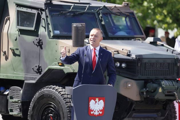 Polen, Militärparade zum Tag der Streitkräfte