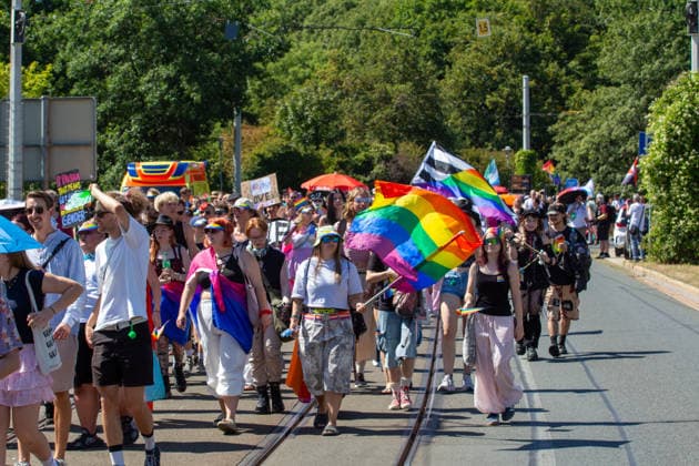 Sachsen, CSD Vogtland in Plauen