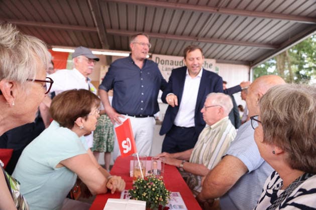 Rheinland-Pfalz, Pfalztreffen der SPD in Haßloch