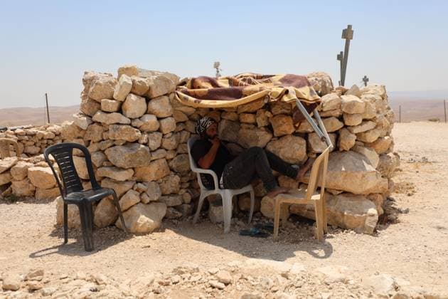 Nahostkonflikt, Abrissbefehle für Höhlen bei Hebron
