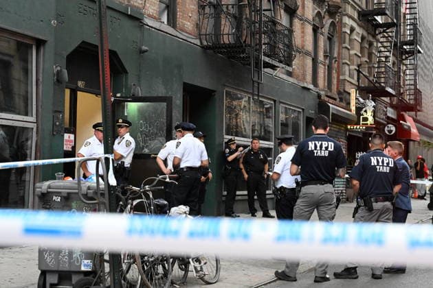 USA, Polizeieinsatz nach Messerattacke in Manhattan