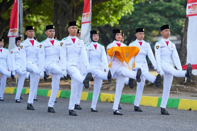 Indonesien, Feier zum Unabhängigkeitstag in Banda Aceh
