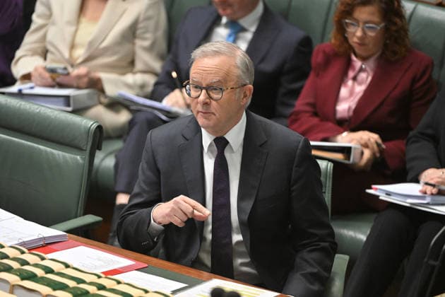 Australien, Fragestunde im Parlament in Canberra