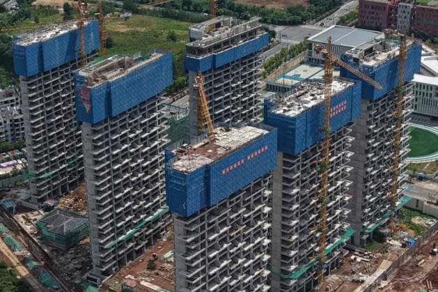 China, Wohnungsbau in Nanjing