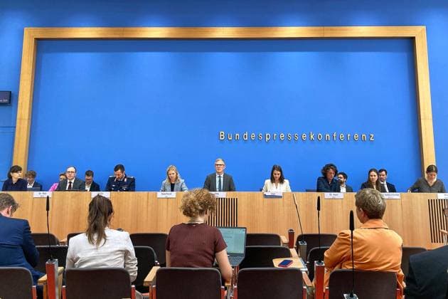 Berlin, Bundespressekonferenz: Regierungspressekonferenz