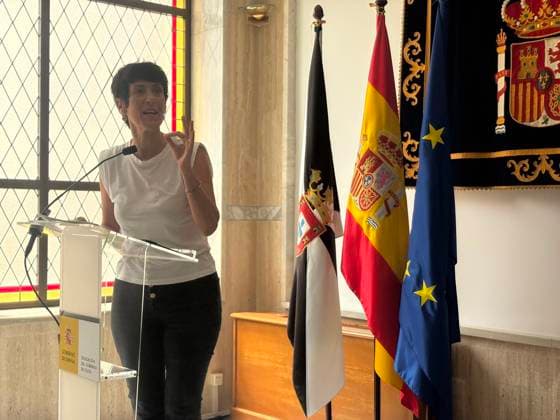 Spanien, Migrationsministerin Elma Saiz spricht zur humanitären Lage in Ceuta
