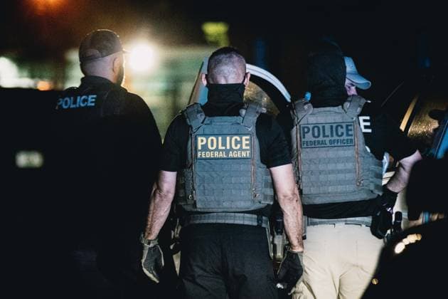 USA, ICE und lokale Behörden nehmen Menschen in Fort Myers fest