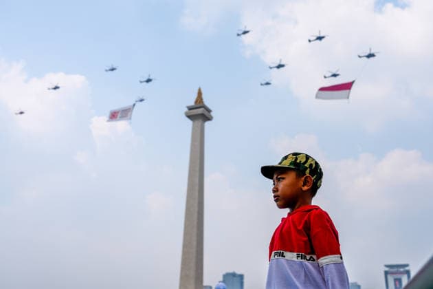Indonesien, Feierlichkeiten zum Unabhängigkeitstag
